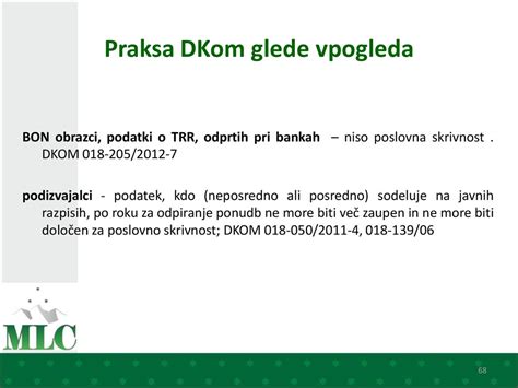 ponutb|Praksa DKOM o dopolnjevanju ponudb .